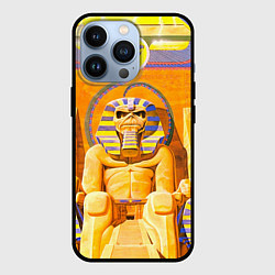 Чехол для iPhone 13 Pro Iron Maiden: Pharaon, цвет: 3D-черный