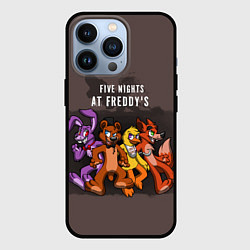 Чехол для iPhone 13 Pro Five Nights At Freddy's, цвет: 3D-черный