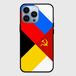 Чехол для iPhone 13 Pro Вечная Россия, цвет: 3D-черный