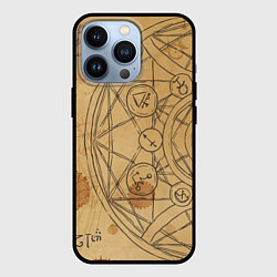 Чехол для iPhone 13 Pro Дневник алхимика, цвет: 3D-черный