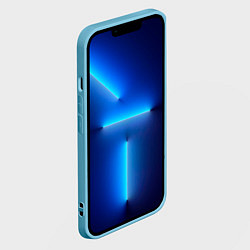 Чехол для iPhone 14 Plus Мексиканские черепа, цвет: 3D-голубой — фото 2