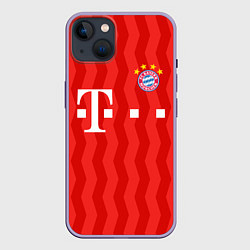 Чехол для iPhone 14 Plus FC Bayern Munchen униформа, цвет: 3D-серый