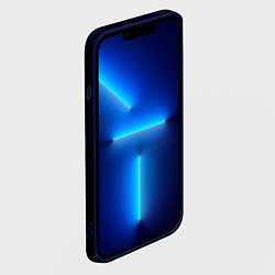 Чехол для iPhone 14 Plus BMW СЛЕДЫ ШИН БМВ, цвет: 3D-тёмно-синий — фото 2