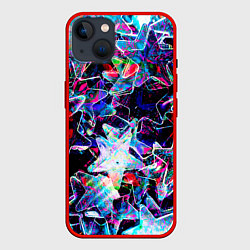 Чехол для iPhone 14 Plus Neon Stars, цвет: 3D-красный