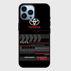 Чехол для iPhone 14 Pro Max Toyota TRD, цвет: 3D-черный