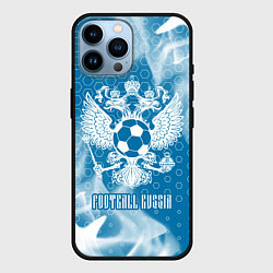Чехол для iPhone 14 Pro Max FOOTBALL RUSSIA Футбол, цвет: 3D-черный