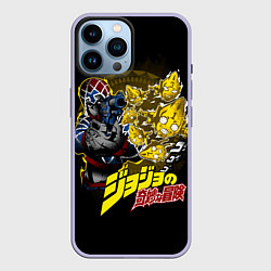 Чехол для iPhone 14 Pro Max Гвидо Миста - JoJos Bizarre Adventure, цвет: 3D-светло-сиреневый