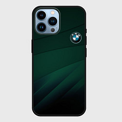 Чехол для iPhone 14 Pro Max GREEN BMW, цвет: 3D-черный