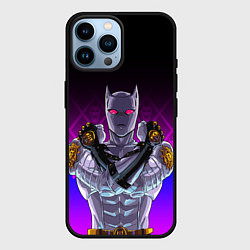 Чехол для iPhone 14 Pro Max JOJO KILLER QUEEN КОРОЛЕВА УБИЙЦА FIRE STYLE, цвет: 3D-черный