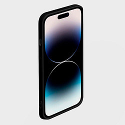 Чехол для iPhone 14 Pro Max Маленькая панда с сердечком, цвет: 3D-черный — фото 2