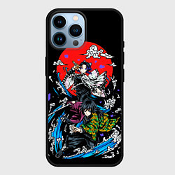 Чехол для iPhone 14 Pro Max Шинобу Кочо Гию Томиока КЛИНОК РАССЕКАЮЩИЙ ДЕМОНОВ, цвет: 3D-черный