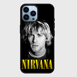Чехол для iPhone 14 Pro Max Nirvana - Kurt Donald Cobain, цвет: 3D-черный