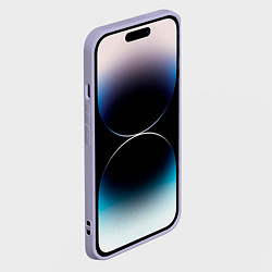 Чехол для iPhone 14 Pro Max Бэха на ночной дороге попала под ливень, цвет: 3D-светло-сиреневый — фото 2