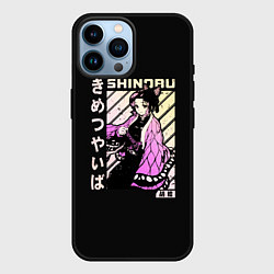 Чехол для iPhone 14 Pro Max Шинобу Кочо - Клинок, рассекающий демонов, цвет: 3D-черный