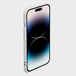 Чехол для iPhone 14 Pro Max Лисичка-модница - нейросеть, цвет: 3D-белый — фото 2