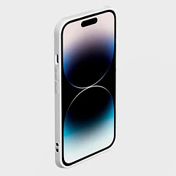 Чехол для iPhone 14 Pro Max Megadeth - боевой череп, цвет: 3D-белый — фото 2