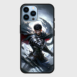 Чехол для iPhone 14 Pro Max Берсерк - нейросеть, цвет: 3D-черный