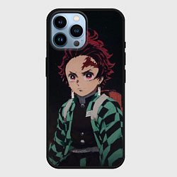 Чехол для iPhone 14 Pro Max Истребитель демонов Тандзиро Камадо, цвет: 3D-черный