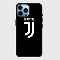 Чехол для iPhone 14 Pro Max Ювентус лого, цвет: 3D-черный