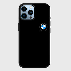 Чехол для iPhone 14 Pro Max BMW auto logo, цвет: 3D-черный