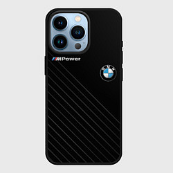 Чехол для iPhone 14 Pro BMW, цвет: 3D-черный