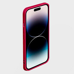 Чехол для iPhone 14 Pro HONDA, цвет: 3D-малиновый — фото 2