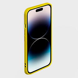 Чехол для iPhone 14 Pro Манки Д Луффи пираты Соломенной Шляпы, цвет: 3D-желтый — фото 2
