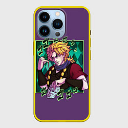 Чехол для iPhone 14 Pro Dio Brando JoJo, цвет: 3D-желтый