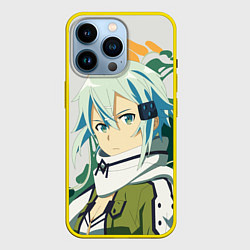 Чехол для iPhone 14 Pro Асада Сино -Sword Art Online, цвет: 3D-желтый