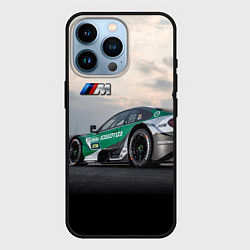 Чехол для iPhone 14 Pro BMW M Power - Racing team - Motorsport, цвет: 3D-черный