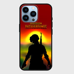 Чехол для iPhone 14 Pro Pubg summer war, цвет: 3D-черный