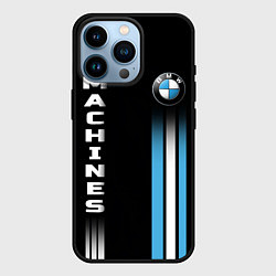 Чехол для iPhone 14 Pro BMW Premium, цвет: 3D-черный