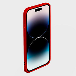 Чехол для iPhone 14 Pro Linkin park flame, цвет: 3D-красный — фото 2