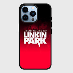 Чехол для iPhone 14 Pro Linkin Park: Minutes to midnight, цвет: 3D-черный
