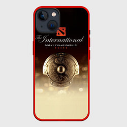 Чехол для iPhone 14 The International Championships, цвет: 3D-красный