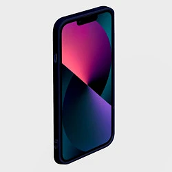 Чехол для iPhone 14 ФК Бавария: Серый стиль, цвет: 3D-тёмно-синий — фото 2