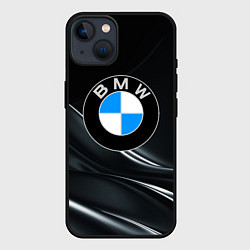 Чехол для iPhone 14 BMW, цвет: 3D-черный