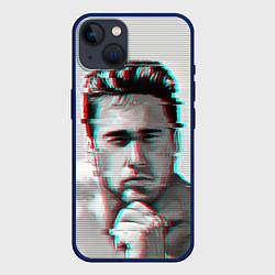 Чехол для iPhone 14 Billie Herrington Gachimuchi, цвет: 3D-тёмно-синий