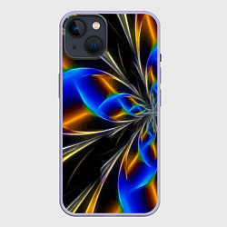 Чехол для iPhone 14 Neon vanguard pattern Fashion 2023, цвет: 3D-светло-сиреневый
