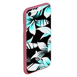 Чехол iPhone 7/8 матовый Tropica, цвет: 3D-малиновый — фото 2