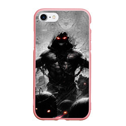 Чехол iPhone 7/8 матовый Disturbed: Demon Rage, цвет: 3D-баблгам