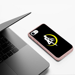 Чехол iPhone 7/8 матовый Сейлор Мун, цвет: 3D-светло-розовый — фото 2