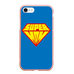 Чехол iPhone 7/8 матовый Супермама
