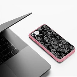 Чехол iPhone 7/8 матовый Zombie rush, цвет: 3D-баблгам — фото 2