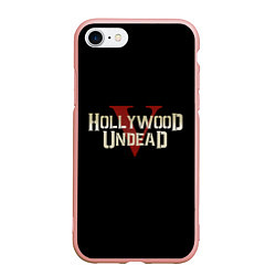 Чехол iPhone 7/8 матовый Hollywood Undead V