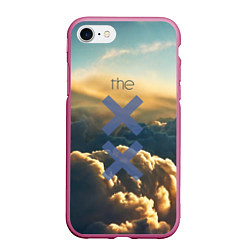 Чехол iPhone 7/8 матовый The XX, цвет: 3D-малиновый