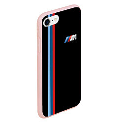 Чехол iPhone 7/8 матовый BMW BLACK COLLECTION БМВ, цвет: 3D-светло-розовый — фото 2