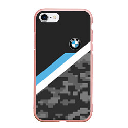 Чехол iPhone 7/8 матовый BMW: Pixel Military