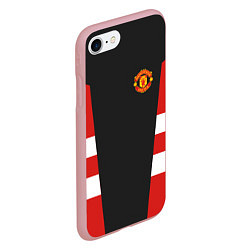 Чехол iPhone 7/8 матовый Man UTD FC: Vintage 2018, цвет: 3D-баблгам — фото 2