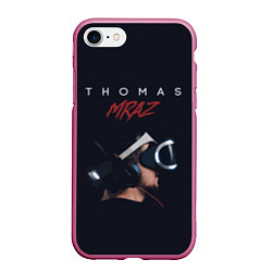 Чехол iPhone 7/8 матовый Thomas Mraz, цвет: 3D-малиновый